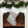 Reindeer Christmas Stocking Gift Bag Plush Christmas Decoration For Candy  Small Gifts 7