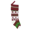 Cozy Christmas Stocking Gift Bag For Kids Woolen Christmas Candy Bag And Hanging Holiday Decor 6