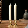 2PCS Flameless LED Candles With Swing Wick Long Rod Electronic Temple  Wedding Candle Lights 4