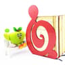 2PCS Metal Bookends With NonSlip Pads Decorative Book Holders For Shelves And Desks 3