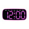 Modern Digital Wall Clock With Large LED Display Date Week Temperature And Adjustable Brightness 8