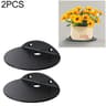 Black Acrylic Wall Shelf For Plants And Decor Small WallMounted Display Stand 8
