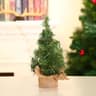 Hemp Base Mini Christmas Tree Tabletop Christmas Decoration For Home And Retail Displays 3