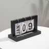 Timeless Wooden Flip Desk Calendar Perpetual Calendar  Minimalist Desk Decor 4