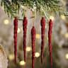 5PCS Colorful Christmas Icicle Ornaments Hanging Christmas Tree Decorations 3