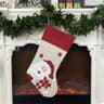 Santa Claus Christmas Stocking Gift Bag For Candy Gifts And Holiday Decor 5
