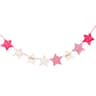 Blue Glitter Star Garland Paper Bunting For Birthday Party Decorations 8