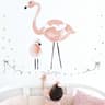 Flamingo Balloon Kids Wall Stickers For Nursery And Playroom Decor 6