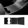 Tesla Model 3 Center Console Wrap Carbon Fiber PVC Scratch Protection Film Pre2021 9