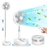 F9 Foldable Rechargeable Fan With 8000mAh Battery And Adjustable Height 10