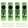4PCS Fire TV Stick 4K 2025 Remote Case Soft Silicone Covers With Mini Straps 9