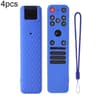 4PCS LG MR25GA Magic Remote Case Soft Silicone Shockproof Covers With Mini Straps 12