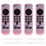 4PCS Fire TV Stick 4K 2025 Remote Case Soft Silicone Covers With Mini Straps 12