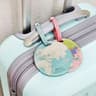 Map Of The World Luggage Tag1