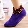 Durable non slip thermal socks for seniors and patients